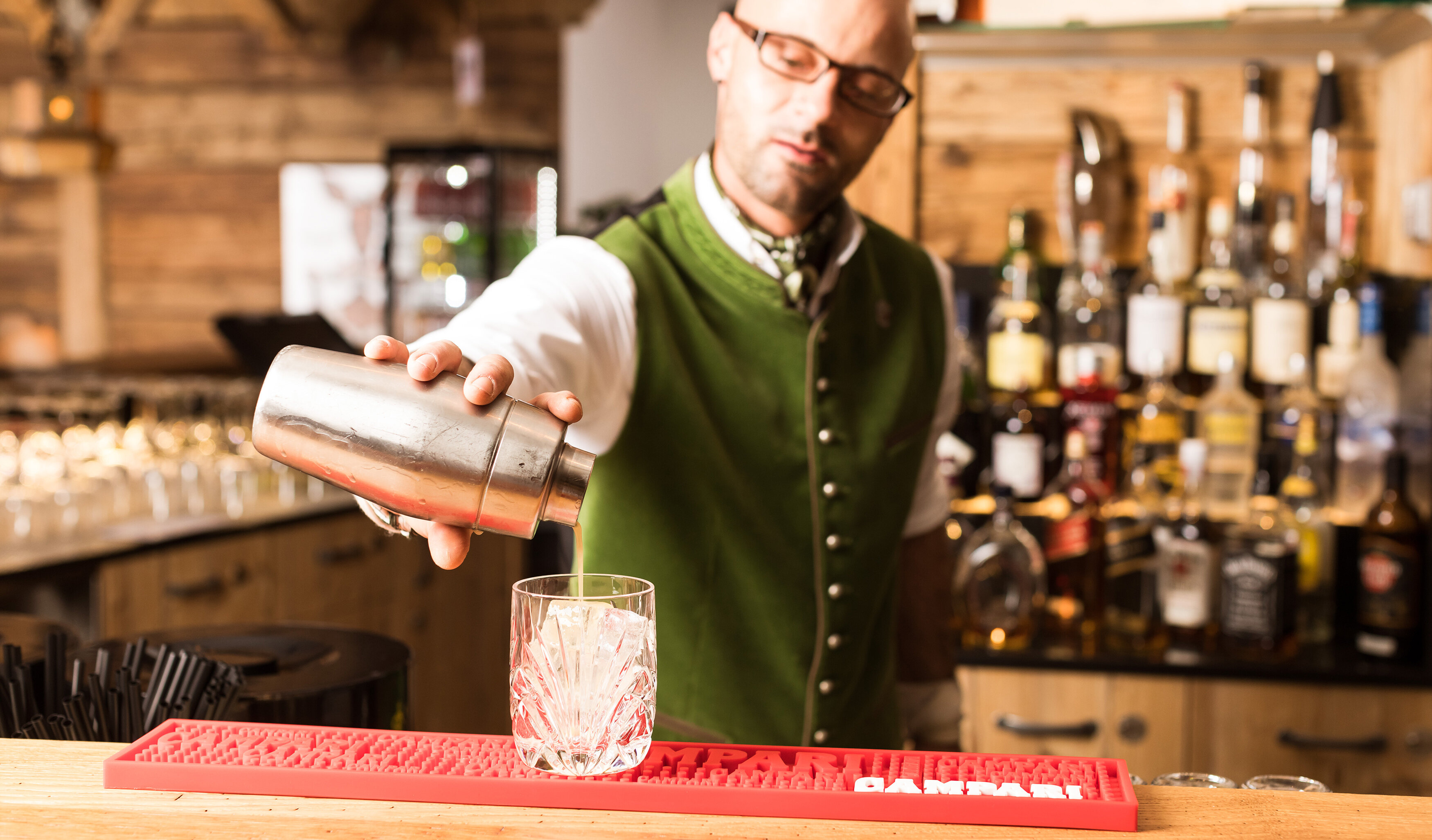 Barkeeper in Ischgl im Hotel Solaria