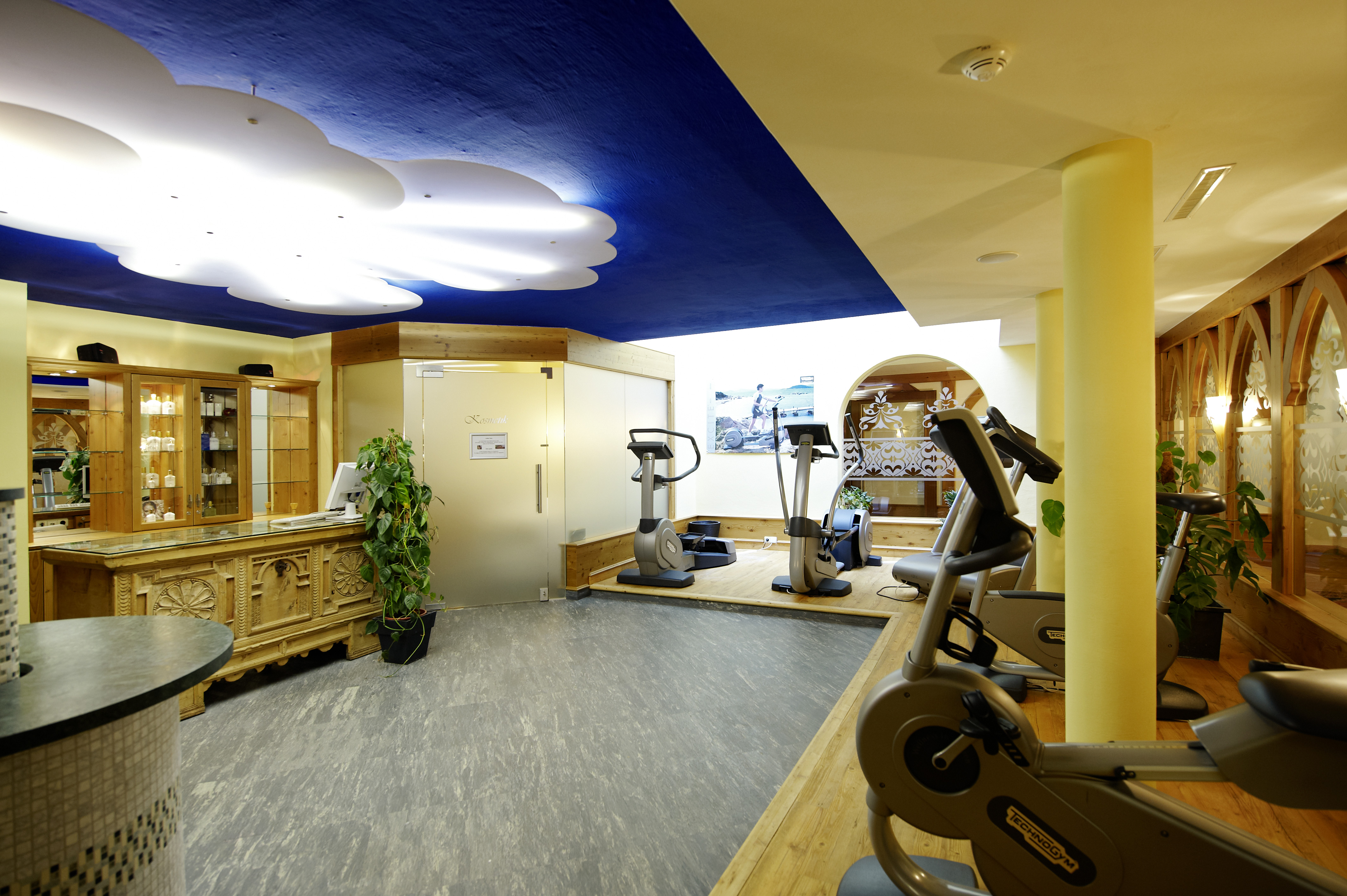 Fitnessbereich im Hotel Solaria Ischgl